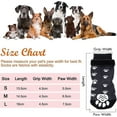 thumbnail image 2 of Anti-Slip Dog Socks For Dogs 2 Pairs Soft Adjustable Paw Protection Dog Grip Socks With Strap Traction Control, 2 of 5