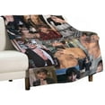 thumbnail image 5 of Blanket Sam and Colby Blanket Soft Comfortable Warm Wool Blanket Fan Gift Suitable for Room Sofa Office Bed Car Camping Sofa Decoration Comfortable Plush Beach 30"x40", 5 of 6