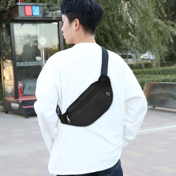 Hwkond Sling Bags for Women, Pack For Man & Woman Travel Wallet Bag For Cell Phone Belt Bag Crossbody Bag With Headphone Hole For Travel Walking Running Hiking Cycling Clearance Sale