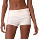 thumbnail image 1 of Leggings de cintura baja y doblez para mujer: pantalones cortos ajustados de color liso con tejido de poliéster, adecuados para el verano, el uso informal y el uso diario., 1 of 5