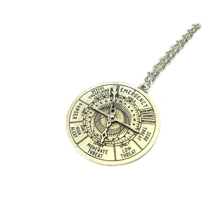 Fantastic Beasts Danger Meter Silver Tone Necklace w/Gift Box by
