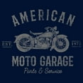 thumbnail image 2 of Men's Lost Gods American Moto Garage Parts & Service Sweatshirt, 2 of 3