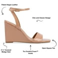 thumbnail image 3 of Journee Collection Womens Konna Tru Comfort Foam Mid Heel Wedge Sandals, 3 of 7