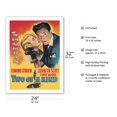 thumbnail image 2 of Two of a Kind - Starring Edmond O'Brien Lizabeth Scott and Terry Moore - Vintage Film Noir Movie Poster c.1951 - Bamboo Fine Art 290gsm Paper Print (Unframed) 24x32in, 2 of 4