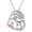 Deer Necklace, variant on Panda/Horse/Deer/Polar Bear/Owl/Sloth/Hippo/Frog/Sea Lion/Turtle Necklace Sterling Silver Animal Pendant Necklace Jewelry Gifts for Women