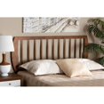 thumbnail image 5 of Baxton Studio Norman Modern and Contemporary Transitional Ash Walnut Finished Wood Full Size Headboard, 5 of 5