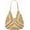 Khaki, variant on Straw Woven Hobo Bags for Women - Beach Travel Daily Use Shoulder Bag Handmade Tote Bag