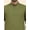 Olive Green, variant on Men's Cotton Longline Henley Shirt Long Sleeve Mandararin Collar Hippie Casual Beach T Shirts (Medium,White)