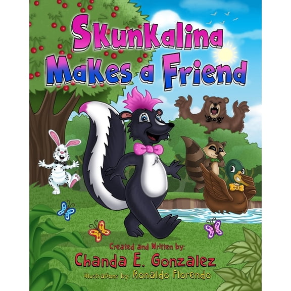 Skunkalina Makes a Friend (Paperback)