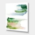 thumbnail image 3 of Designart ' Blue Green and Pink Spots Clouds ' Modern Canvas Wall Art Print, 3 of 4