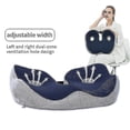 thumbnail image 5 of Memory Foam Sit Bone Relief Seat Cushion For Butt Lower Back Hamstrings Hips Ischial Tuberosity Reduce Fatigue Chair xinhan Black, 5 of 5