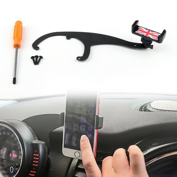 Support de Téléphone GPS pour Voiture Compatible avec Mini Cooper Rouge