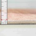 thumbnail image 5 of Rug Branch Minimalist Abstract Geometric Cream Green Indoor Soft Area Rug - 4x6, 5 of 8