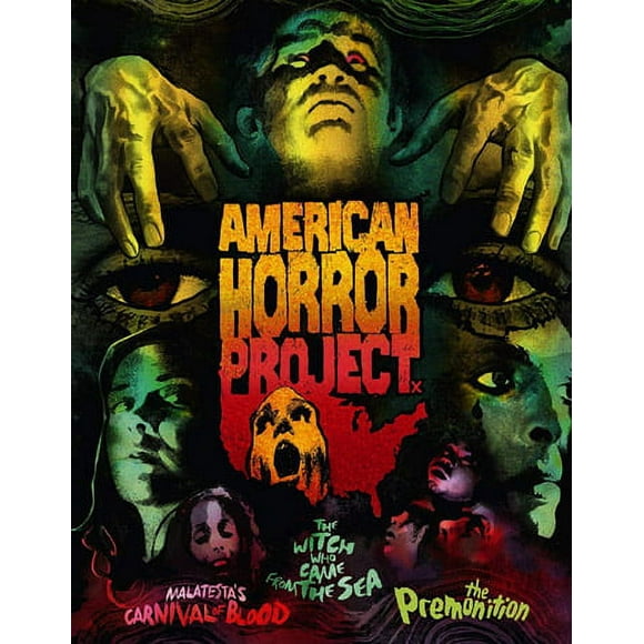 American Horror Project Collection ( Malatesta's Carnival of Blood / The Witch Who Came from the Sea / The Premonition ) [ Blu-Ray, Reg.A/B/C Import - United Kingdom ]