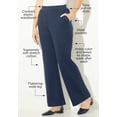thumbnail image 2 of Catherines Women's Plus Size Petite Suprema Wide Leg Pant, 2 of 6