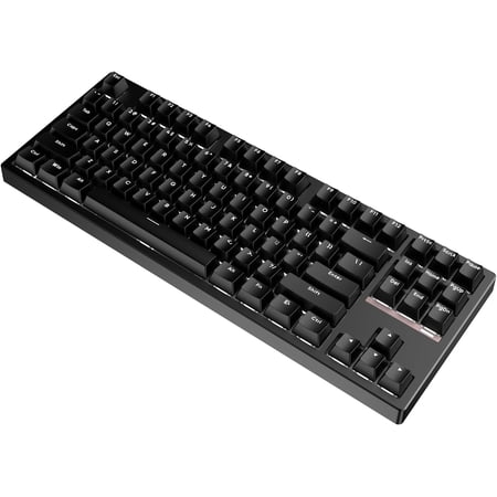 FE87 V2 Wired TKL Layout Mechanical Keyboard, Support SODC, Gasket Structure, Hot Swappable, Gaming Keyboard (Black/Twilight )