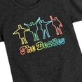 thumbnail image 3 of Neon The Beatles - Girls Toddler And Youth Short Sleeve Graphic T-Shirt, 3 of 6