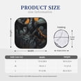 thumbnail image 3 of Fotbe Full Moon Black Dragon Juego de 2 Piezas de Parasoles para Parabrisas | Bloqueador Solar para Auto | Accesorios Plegables para Protección Solar Interior-Small, 3 of 6