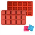 thumbnail image 4 of Mousse Cake Mold Tart Baking Molds Cake Decoration Mold,Square, 4 of 5
