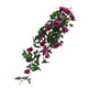 thumbnail image 3 of 1 juego de flores artificiales colgantes con cesta, rosas falsas para jardín., 3 of 5