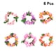 thumbnail image 5 of 6 diademas de flores hawaianas coloridas, tocados, coronas tropicales para luau hawaianos, suministros para fiestas (al azar), 5 of 7