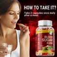 thumbnail image 5 of Blood Sugar Blend Capsules - with Berberine HCL, Cinnamon & Chromium - Heart Health, Cholesterol & Blood Sugar Glucose Metabolism Support - 120 Count, 5 of 8