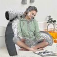 thumbnail image 4 of Reading Pillow For Bed Back Rest Lumbar Support Arm Seat Cushion Lounger Pad - Ja, 4 of 5