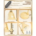 thumbnail image 6 of HomWamee Adjustable Height  Dimmable Candle Warmer Lamp with Timer, Mom Womens Gifts Unique Home Decor, 6 of 6