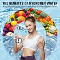 thumbnail image 4 of H2next Hydrogen Water Bottle, Hydrogen Water Generator with SPE & PEM Technology, Portable, 14.2 OZ, Silver, 4 of 7
