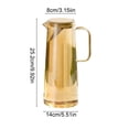 thumbnail image 3 of Glass Pitcher with Filter Lid, Large Capacity Borosilicate Cold Water Kettle for Juice, Lemonade, Tea, Home and Kitchen Use, 3 of 6