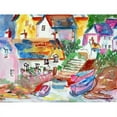 thumbnail image 1 of Betsy Drake PM938 Boats At Steps Place Mat - Set of 4, 1 of 1
