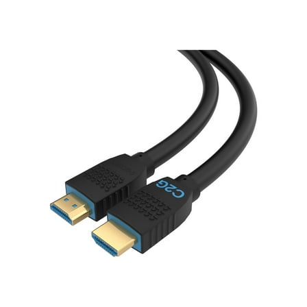 C2G C2G10402 25 ft. Performance Ultra Flex Passive High Speed HDMI Cable, Black