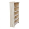 thumbnail image 5 of International Concepts Solid Wood Shaker Bookcase, 60 in H, 5 of 11