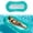 Green, variant on Inflatable Pool Floats Lounger for Adults, Mesh Water Hammock Floating Mat with Headrest, Pool Raft for Swimming Pool Beach Lake Summer Party Relaxation(Rainbow,145X65CM)