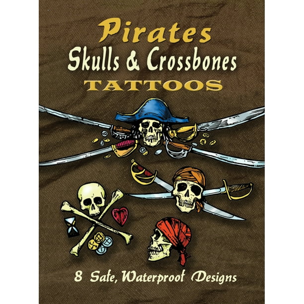 Dover 466746 Dover Publications-Pirates Crânes &amp; Os Croisés Tatouages