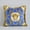 Emperor-Blue, variant on European-Style Luxurious Tassel Holland Velvet Sofa Square Pillow High-End Thickened Living Room Bedroom Decoration Cushion Removable and Washable Embroidery Square Pillow