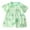 ZC Light Green, variant on Baby Girl Outfits Sleepwear Short Sleeve Shirt and Shorts Soft Summer Pajamas 2Pcs Girl Clothes Green 18-24 Months