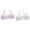 Pink 1PCS & White 1PCS, variant on 2 Pack Girl Bras Push up Padded Kids Girls Underwear Bra Vest Children Adjustable Shoulder Strap Underclothes Undies Clothes Girl Bra Girl Bras Push Up One Size