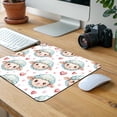 thumbnail image 5 of Cute Sheep Faces Hearts Watercolor Mouse Pad Low Profile Gaming Mat, 5 of 7