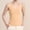 Beige, variant on IUYRTFE Women's Sleeveless Round Neck Tank Top Stretch Fitted Basic Camisole for Layering and Daily Wear