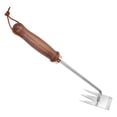 thumbnail image 4 of Extractor de , herramienta de deshierbe, herramientas de excavadora para deshierbe, jardinería en el patio trasero Mango de madera Cola removedor de malezas, 4 of 8