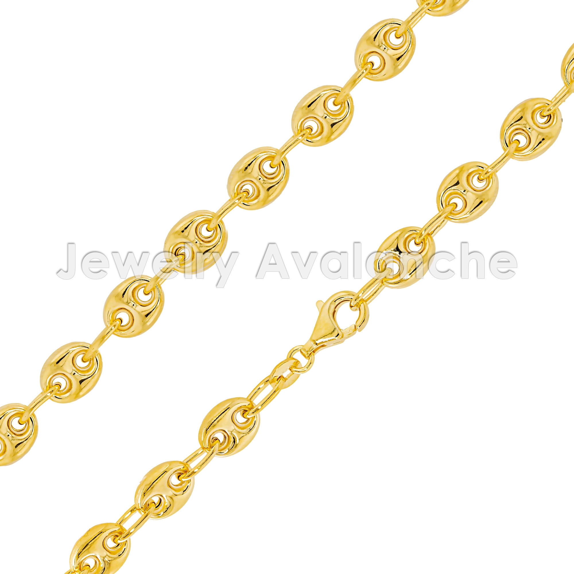 Mens Puffed Gucci Mariners Link Chain 