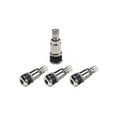 thumbnail image 4 of Pack of 4 Metal Tire Valves for Cars, Motorcycles, Bicycles - 11.3mm Steel, 4 of 8