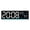 Black shell white, variant on Giaone Multipurpose Digital LED Alarm Clock Time Date Temperature Display Soft Alarm Feature Timers Stopwatch Stylish for Home