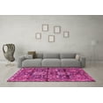 thumbnail image 3 of Ahgly Company Indoor Round Persian Pink Traditional Area Rugs, 8' Round, 3 of 4