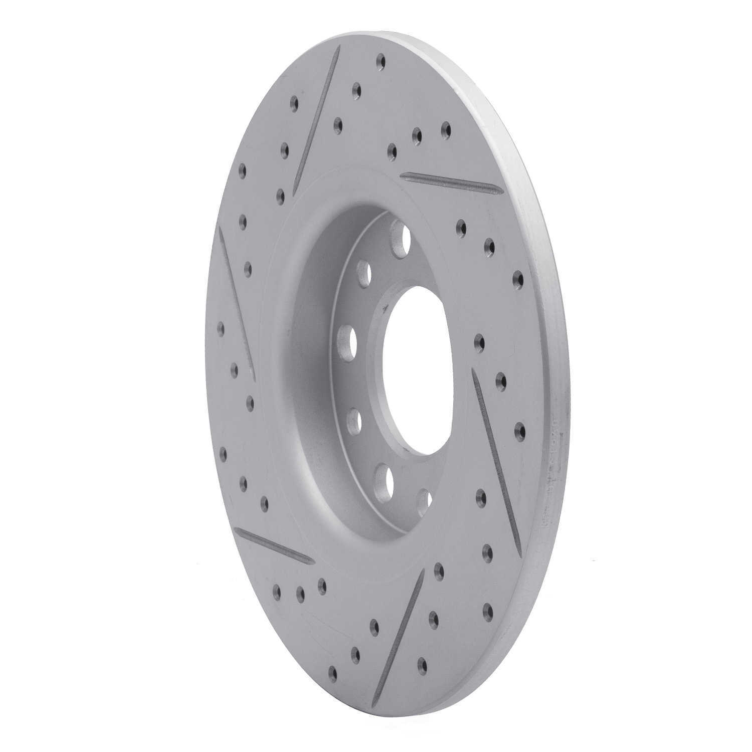 Dynamic Friction Company 830-42012R DFC Geoperformance Rotor - Drilled and Slotted