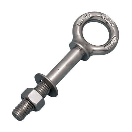 STAINLESS SHOULDER EYE BOLT METRIC, M10 X 1 1/2", 316-NM