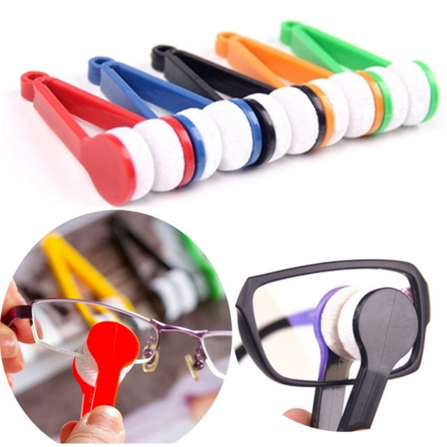 Paño de limpieza para espejo portátil multifuncional creativo para gafas, no daña las lentes, limpia las gafas, no deja marcas