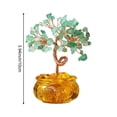 thumbnail image 2 of Yvsxxv 1 Green Citrine Money Tree Figurines & Knick-Knacks Crystal Tree Desktop Decor for Home Office Room, 2 of 7