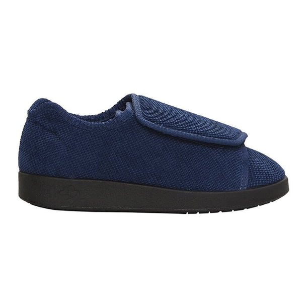 Silverts Adaptive Slippers, Easy Close - Women, Navy Blue  display picture 3